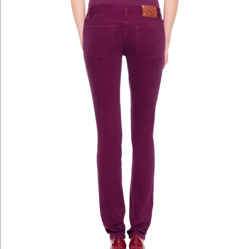 Tory Burch Ivy Super Skinny Jean Denim New sz 26